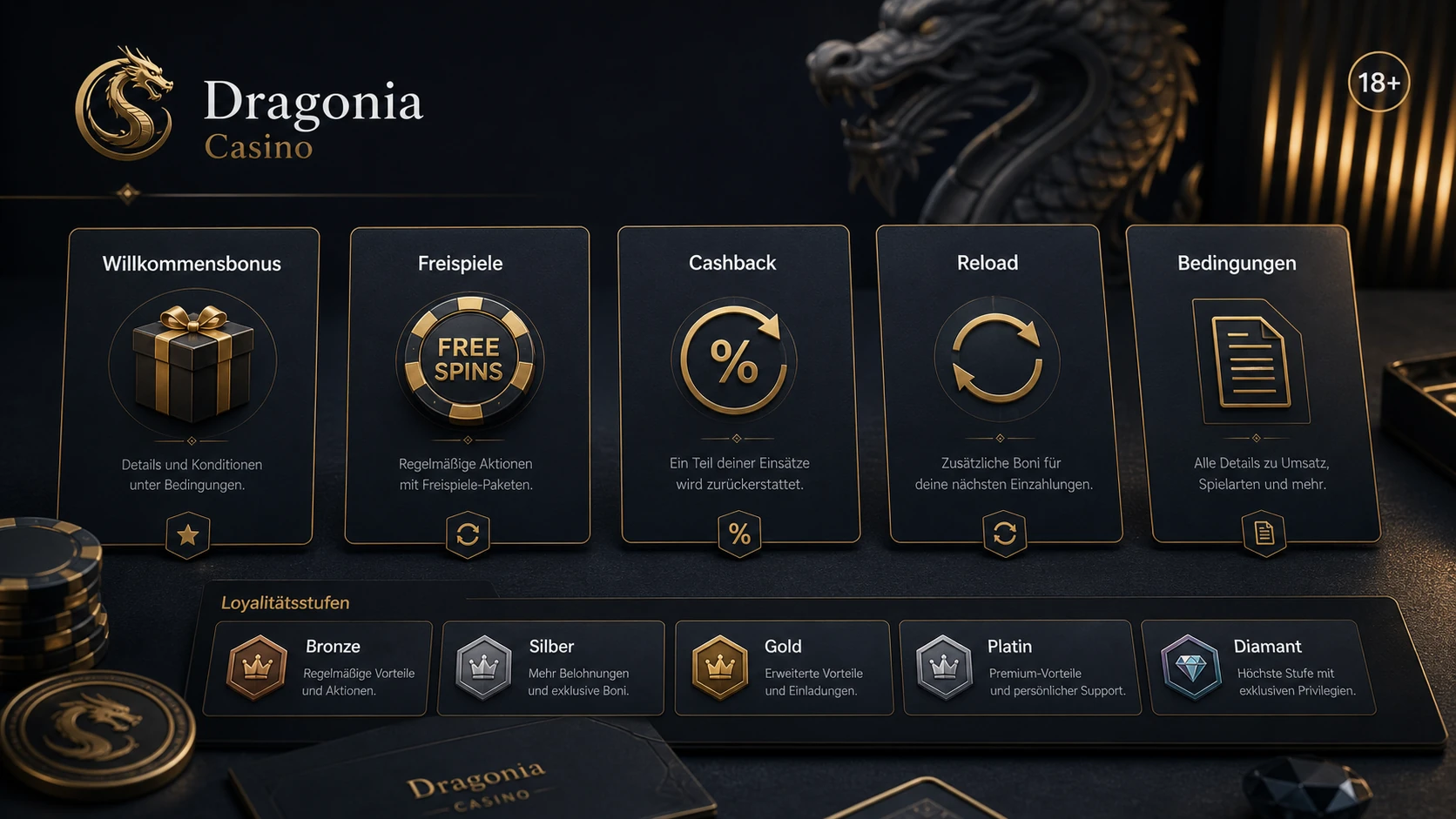 Dragonia Casino Bonus im Überblick
